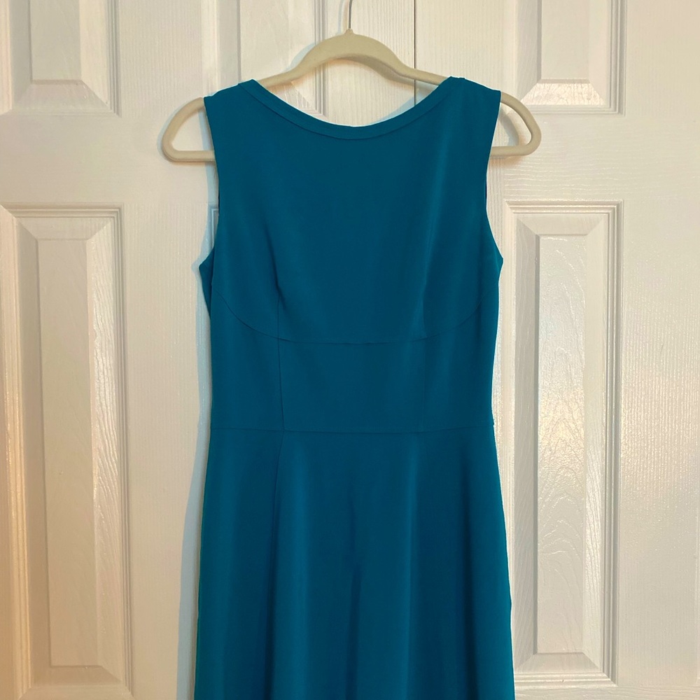 Elie Tahari Teal Slip On Dress in Size 6